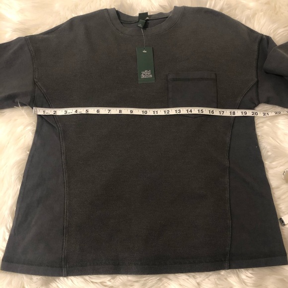 Wild Fable Waffle Pattern Long Sleeve Shirt - Picture 10 of 13